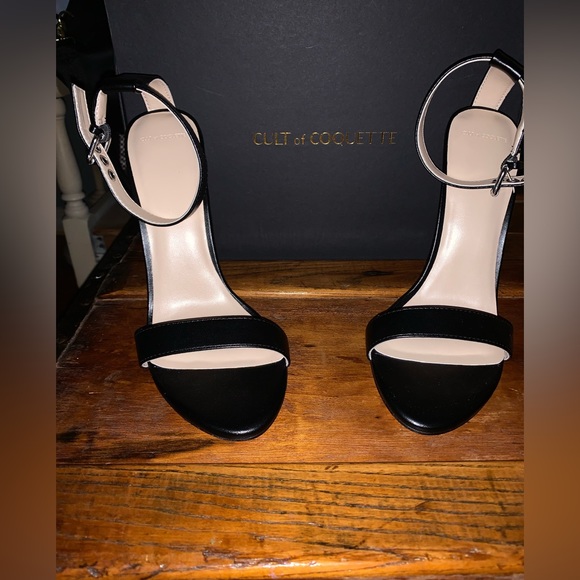 Luxury Vegan Heels by Cult of Coquette. Faux leather. Size 8.5, Brand New. - Picture 1 of 7